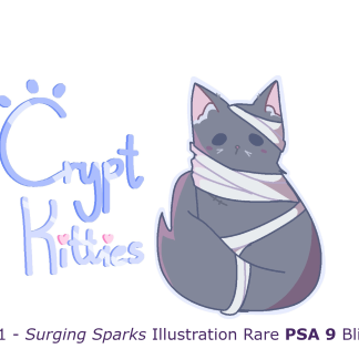 Pokémon Surging Sparks PSA 9 Illustration Rare Blind Bag Series 1