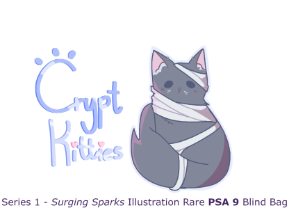 Pokémon Surging Sparks PSA 9 Illustration Rare Blind Bag Series 1